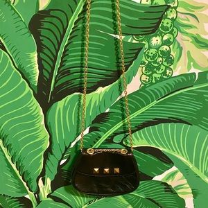 Foley & Corinna Leather Purse in Eggplant